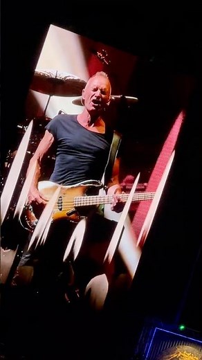 Sting - Wrapped Around Your Finger LIVE 🎤 | Chiclana 2026 #shorts