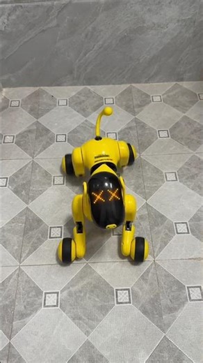 This is a Hearthsong Gizmo the Voice Controlled Robotic Dog. #robotpet