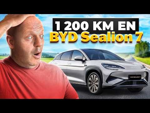 1 200 km avec la BYD Sealion 7 : entre kiff et frustrations