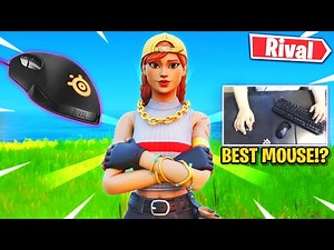 This is the BEST Mouse for Fortnite...HANDCAM! (SteelSeries Rival Mouse Review AND Gameplay 2020)