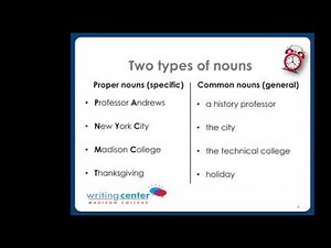 Capitalization: Madison College Writing Center