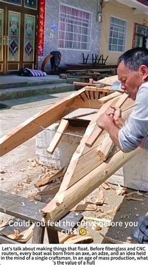 The Axe That Builds Boats: Shaping Timber for a Wooden Vessel 🛠️🌊