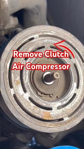 Bearing Clutch AC Compressor Replacement #mechanic #repair #autoparts