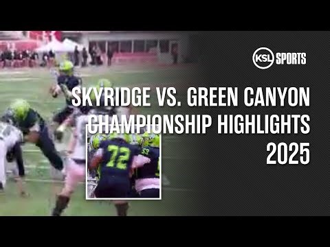 Ridgeline vs. Green Canyon | CHAMPIONSHIP HIGHLIGHTS | 2025 Utah High School Football Championships