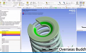 Random Vibration Analysis Shock Absorber Ansys Workbench Tutorial Modal Analysi