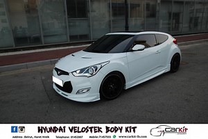 Hyundai VELOSTER Body Kit (Front Lip, Side Skirts, and Rear Splitters ) Available Car Kit Your One Stop Shop for All Car Accessories #CarKit #AccessorizeIT | Carkitlb