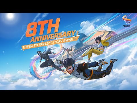 8th anniversary animation now live! Uncover the infinity of our 8-Year journey! | Free Fire Official
