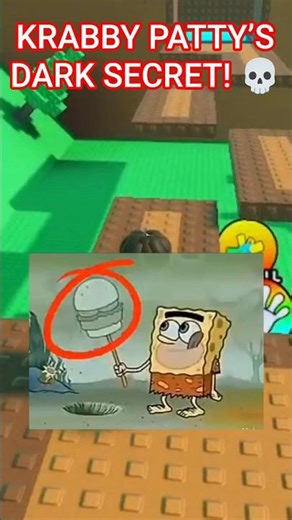 This Is Where Krabby Patties Are REALLY Made 😱 #shorts #roblox #relatable
