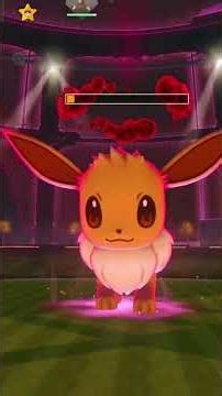 i defeat cute dynamax eevee#pokemon