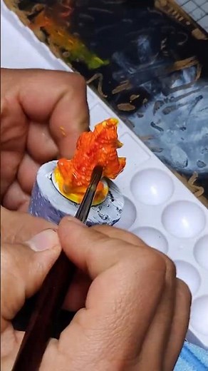 Painting Lava Miniatures for Beginners!