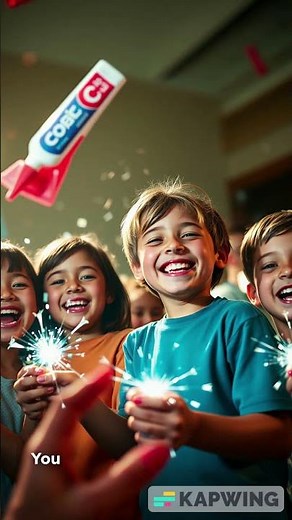 Superhero tooth brushing