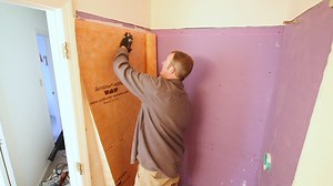 Schluter KERDI shower tips...if you're doing a similar project let us know your questions in the comments...all the full tutorials are now available inside Bathroom Repair Tutor's Video Library https://bathroomrepairtutor.com/ | Home Repair Tutor