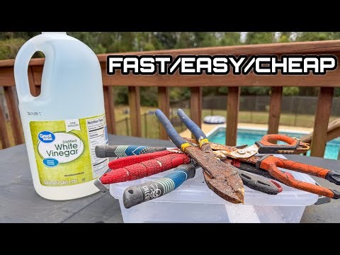 The CHEAPEST Way to Remove RUST from Anything!!