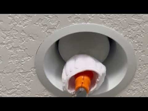 How to Change High Ceiling Light Bulbs WITHOUT a Ladder! 💡