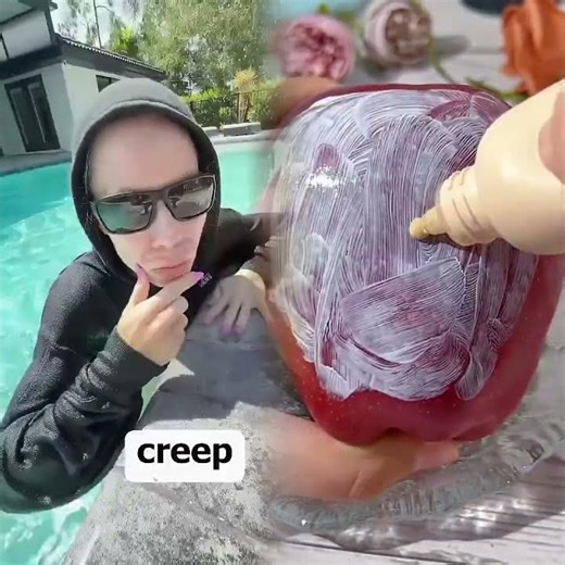 WHEN POOL POOPS IN THE CREEP