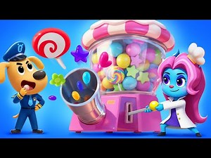 Super Candy Machine | Good Habits | 🌊 WaterCity Mystery | Sheriff Labrador | Kids Cartoon | BabyBus