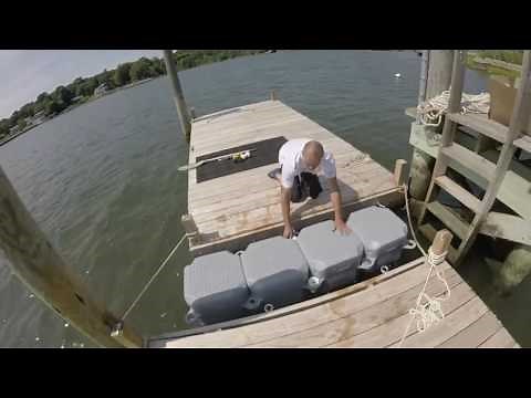 JetFloat jet ski dock build and installation