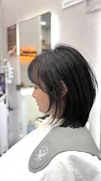 The Perfect Bob Cut Step by Step Haircut Tutorial🔥 #haircut #hairtransformation #hairstylist #bobcut