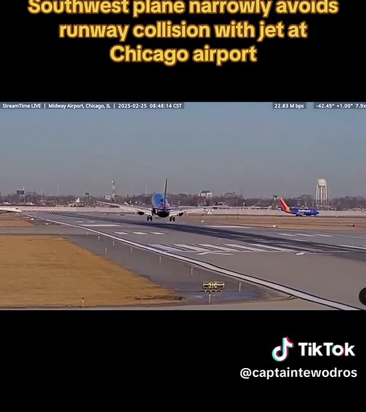 Near Miss at Chicago Midway Triggers Investigation A serious runway incursion at Chicago Midway International Airport has prompted an investigation by the FAA and NTSB. The incident occurred when a Southwest Airlines Boeing 737-800, operating as Flight 2504 from Omaha, was on final approach, only to encounter a Bombardier Challenger 350 crossing the runway unexpectedly. The Southwest crew quickly initiated a go-around, narrowly avoiding a collision. Authorities are now working to determine the c
