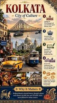 Kolkata: India's City of Culture, Literature, and Living History...