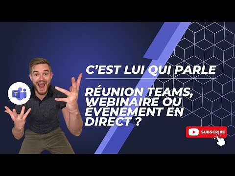 Comment faire une réunion Microsoft Teams ou un Webinaire Microsoft Teams ? Les astuces