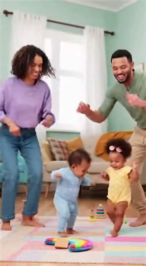 Dudi Duda Dum Dum Baby Dance | Cutest Family Song Ever