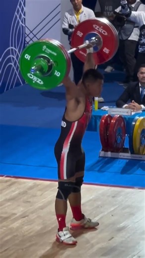 WICHUMAWeeraphon 🇹🇭 THA|| 71kg Indonesia) Snatch 152kg #shorts #weightlifting #viral #iwf