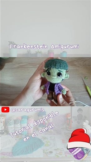 TUTORIAL AMIGURUMI: FRANKENSTEIN/ CROCHET/ FREE PATTERN