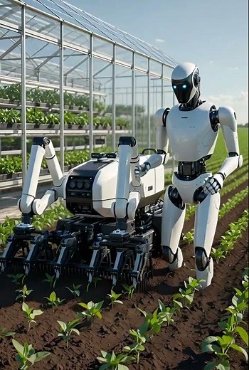 Future Farming with AI 🤖🌱 | Life in 2050!