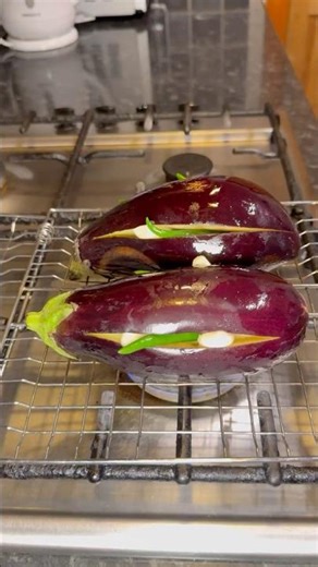 కాల్చిన వంకాయ తో Baingan Ka Bharta👌😋#baingankabharta #vankayarecipes #food #shorts #shortsfeed