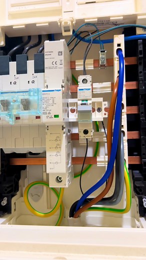 Aufbau Zählerschrank #CapCut #Hager #Zählerschrank #handwerk #elektrotechnik
