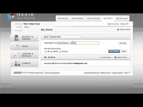 Nexia Tutorial- Alerts