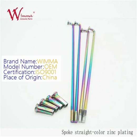 Custom Motorcycle Spokes & Nipples