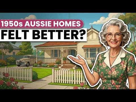 Why 1950s Australian Homes Felt So Different from Modern Houses (You'll Want to Go Back)