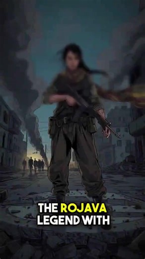 Everyone should hear the story of the #Rojava legend who stood fearlessly against t*rrorism and defended her homeland from occupation.