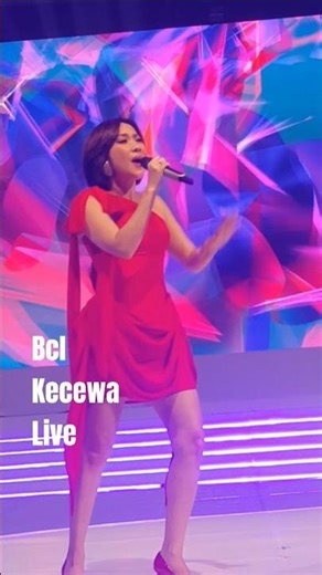 Bunga Citra Lestari Bcl Kecewa Live Di jcc #shorts #bungacitralestari