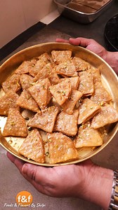 Festival special khasta juicy badam puri recipe 😋 Mithai recipe for Holi & Ramadan #FoodsAndFlavors #RecipesByShilpi #FoodsAndFlavorsByShilpi #Recipes #Food #Cooking | Foods And Flavors