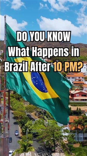 What Happens in Brazil After 10 PM? | Brazil Nightlife #brazil #shorts
