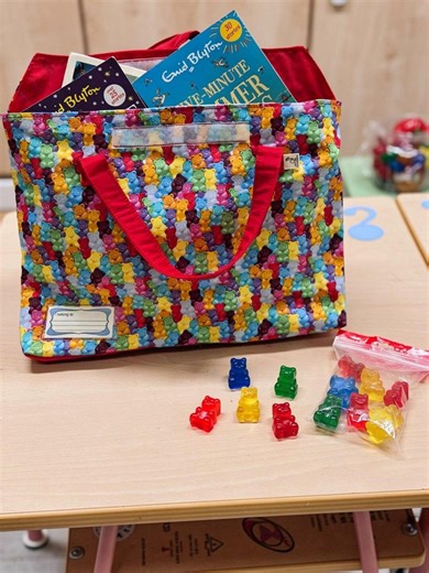 Durable, Water Resistant Library Book Bag - Etsy