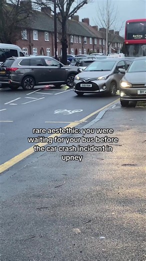 Car Crash Incident in Upney, East London