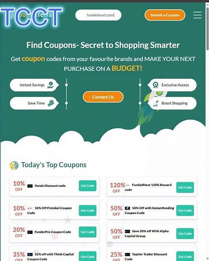 FundedNext Coupon Code – Get Up To 50% OFF Promo (October 2025)