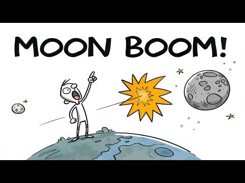 What If the Moon Suddenly Exploded in the Night Sky Tonight?