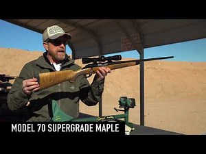 Model 70 Supergrade Maple — 2018 Media Day