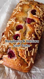 This Yogurt Raspberry Loaf with Halawa is so easy to throw together! It’s soft, moist, and bursting with juicy raspberries—and that little surprise of halva in every bite? Wallah, you’re going to love it. Oh—and by the way, I call it halawa, not halva. It’s the same thing… so why not just call it halawa? Recipe below For the Loaf 250g self-raising flour 3/4 (160g) caster sugar 1/4 teaspoon salt 3 medium eggs 120g unsalted butter, melted & slightly cooled 250g full-fat natural or Greek yogurt (1 