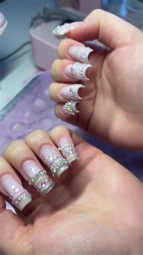 Alternative nails near Garwolin — bold DC-inspired nail art