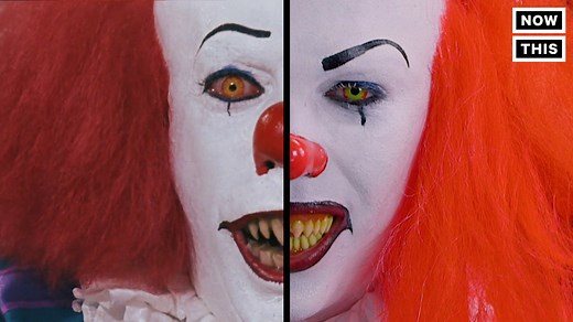 186K views · 1.2K reactions | This Pennywise-inspired 'It' makeup tutorial will help you float too  | NowThis Entertainment | Facebook