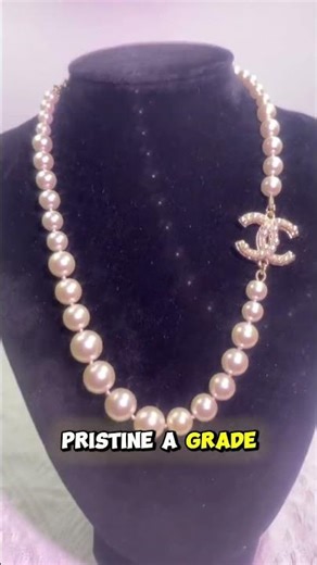 Chanel Pearl CC Necklace #shorts #luxury #necklace #chanel