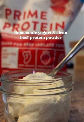 Mejorando el yogur casero con proteínas