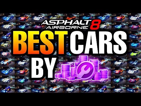 Top 5 Best Asphalt 8 Cars You Can Buy With Fusion Coins! | Asphalt 8 Best Cars 2022