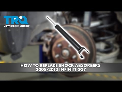 How to Replace Shock Absorbers 2008-2013 INFINITI G37